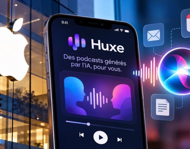 Image Apple mise sur Huxe, la startup d&rsquo;IA audio fondée par d&rsquo;anciens créateurs de NotebookLM