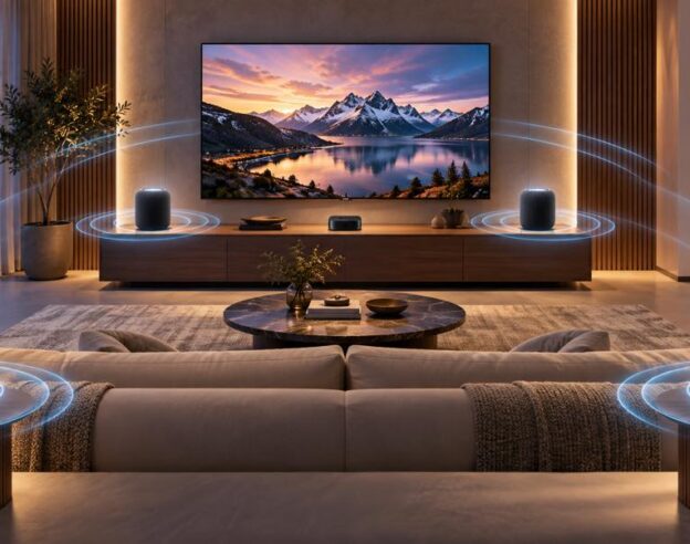 Image L&rsquo;Apple TV 4K pourrait gérer quatre HomePod pour le son surround