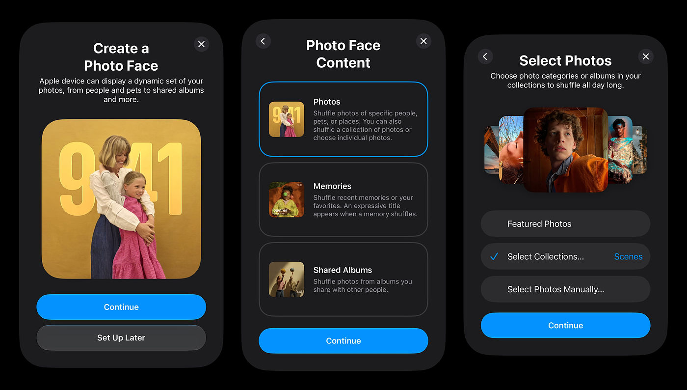 Photo Face Cadran Hub